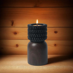 Wooden Candle